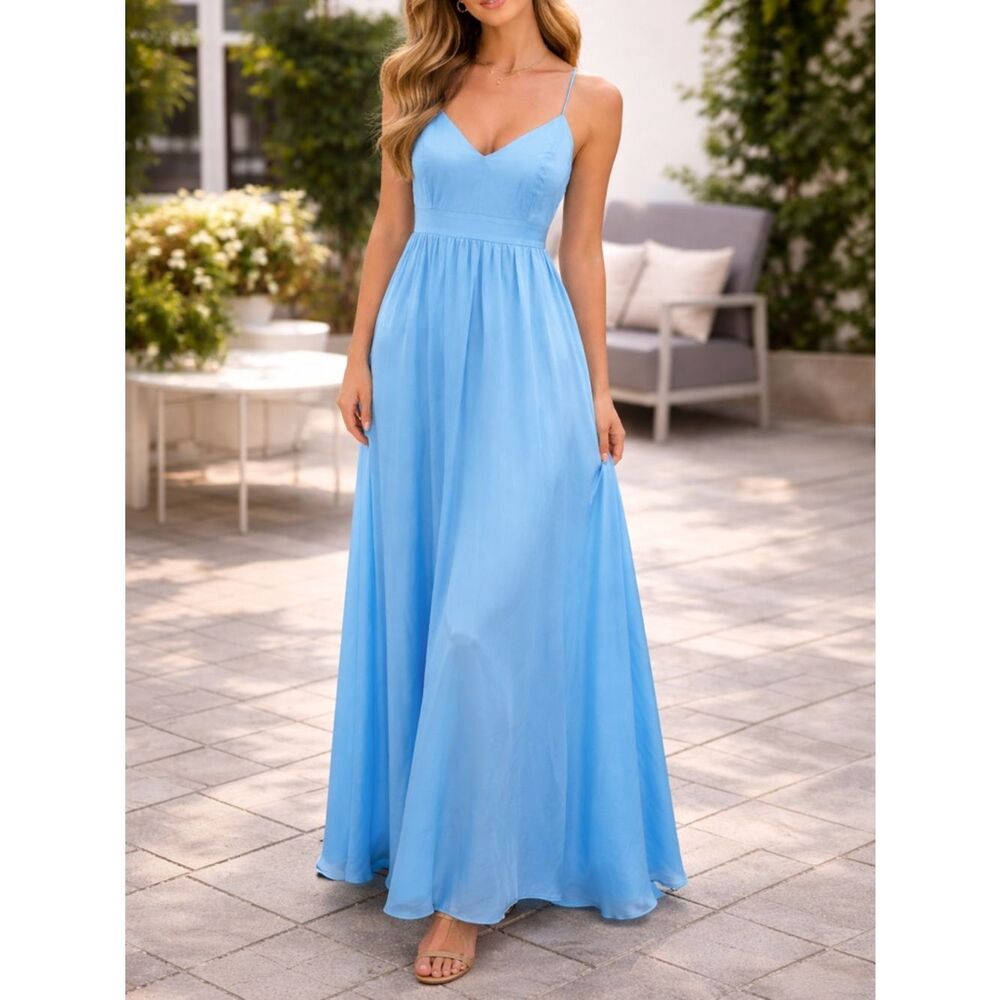 Amanda Uprichard Maxi 100% Silk Dress NWT Size L